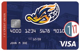 Akron Rubber Ducks Affinity Card art